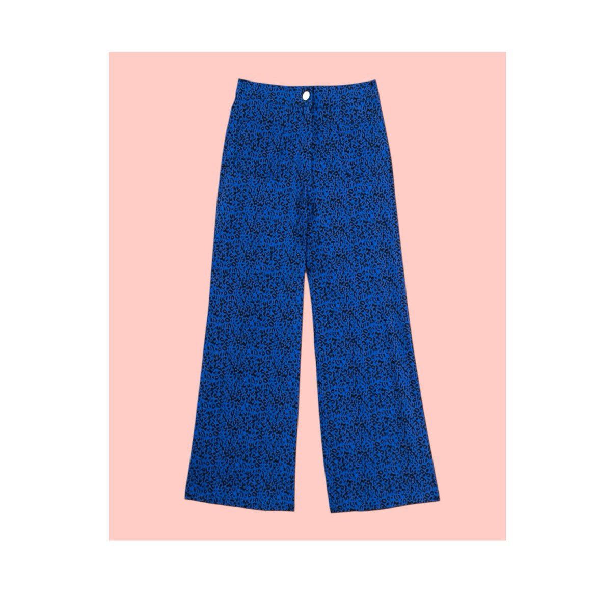 Pantalón culotte animal print - Imagen 3