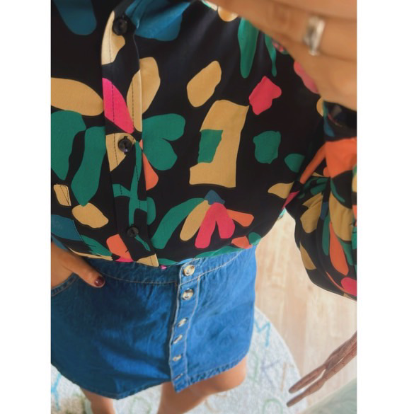 Camisa flores - Imagen 3